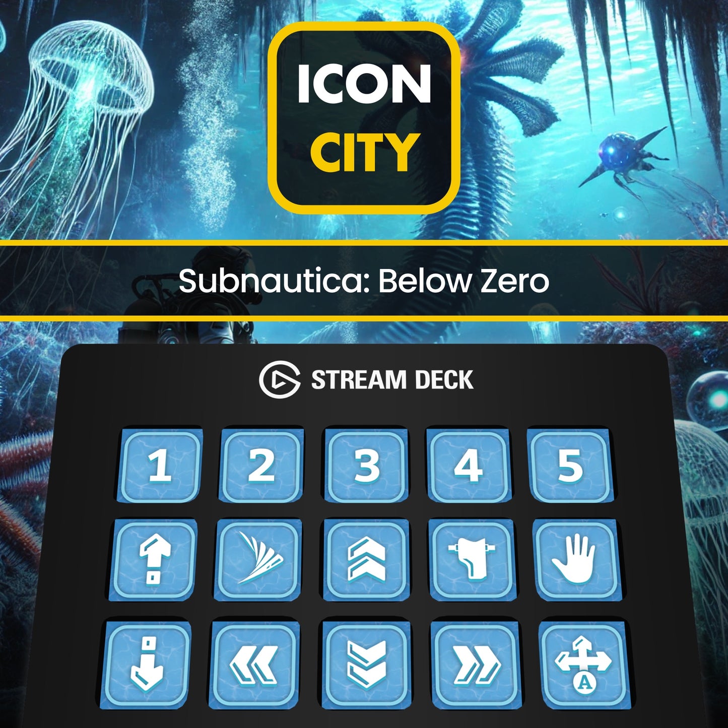 Subnautica Stream Deck icons - by iConCity -