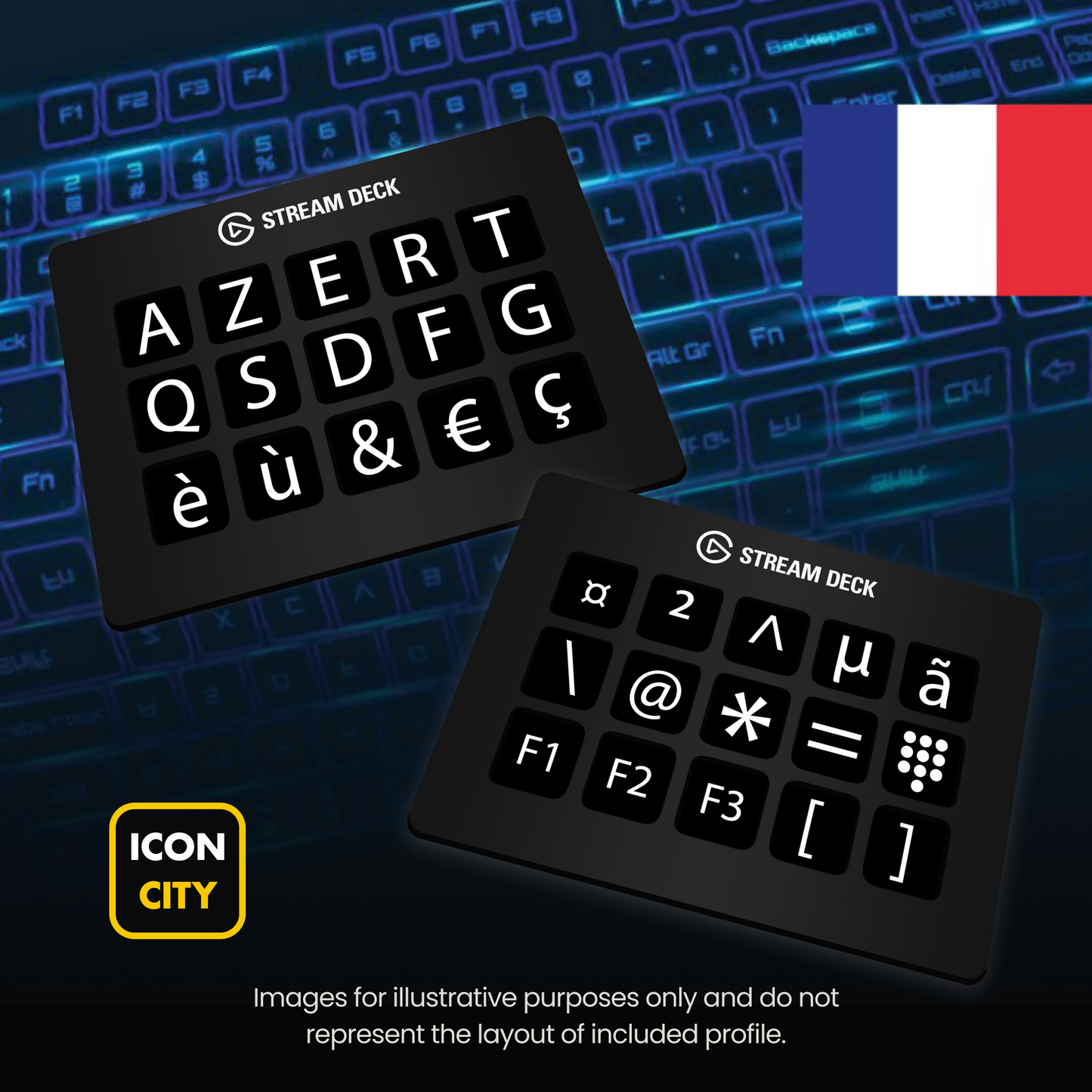 Elgato Stream Deck French Keyboard