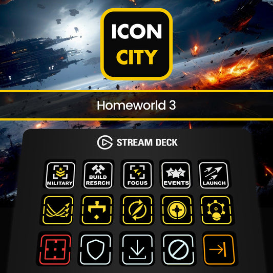 Homeworld 3 icon pack from iConCity