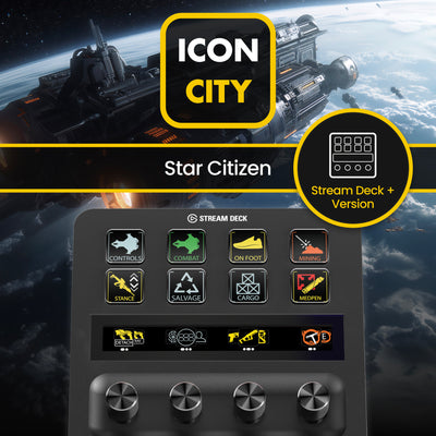 Star Citizen icon pack for Stream Deck +