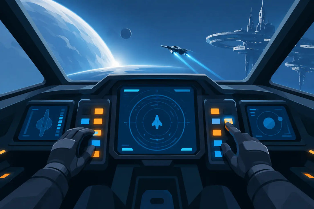 Star Citizen Buttons for a Faster Cockpit