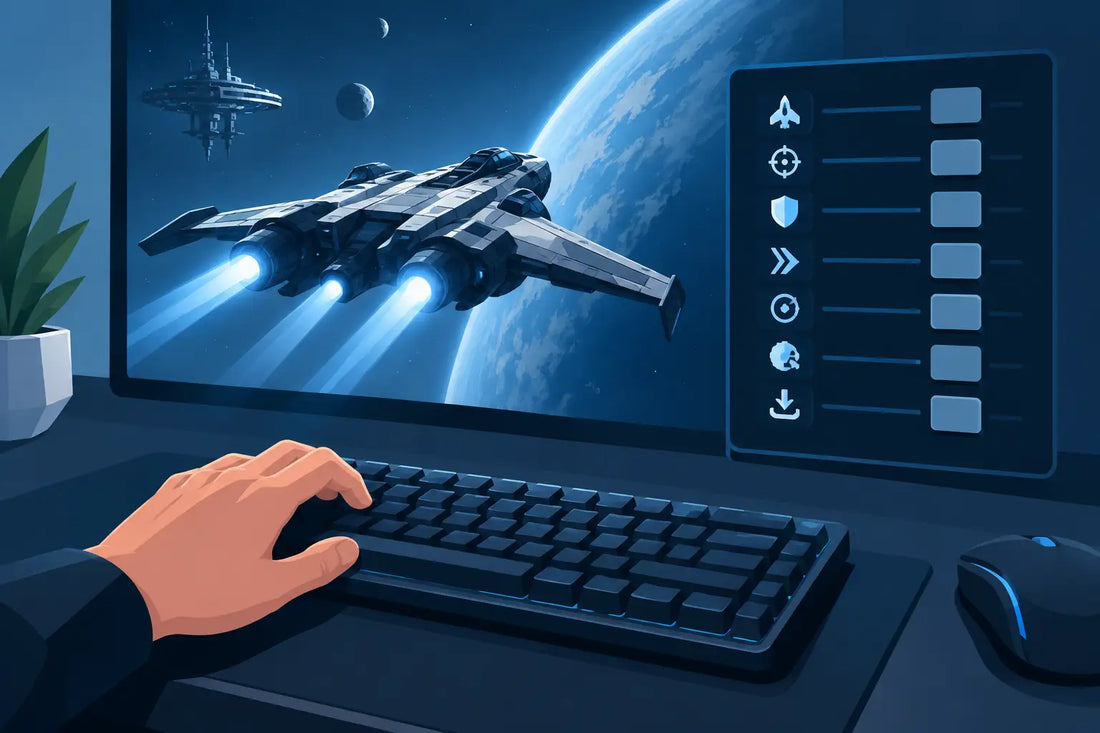How to Bind Star Citizen Ship Commands Fast