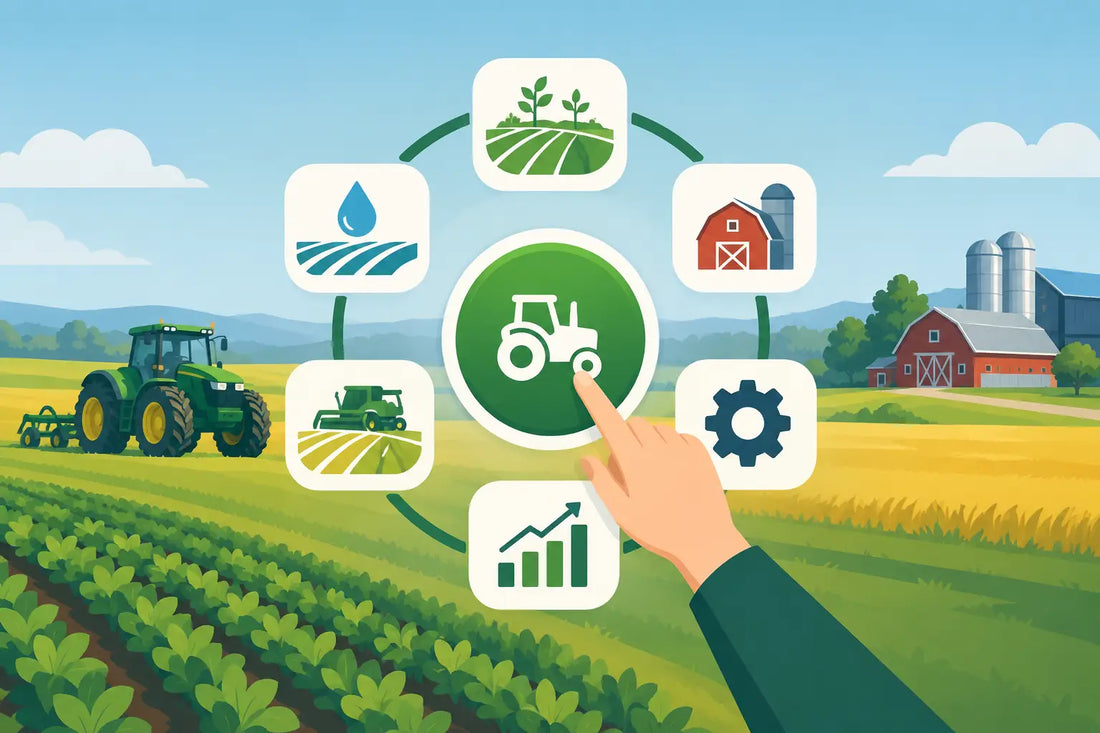 Farm Management Button Workflow for FS25