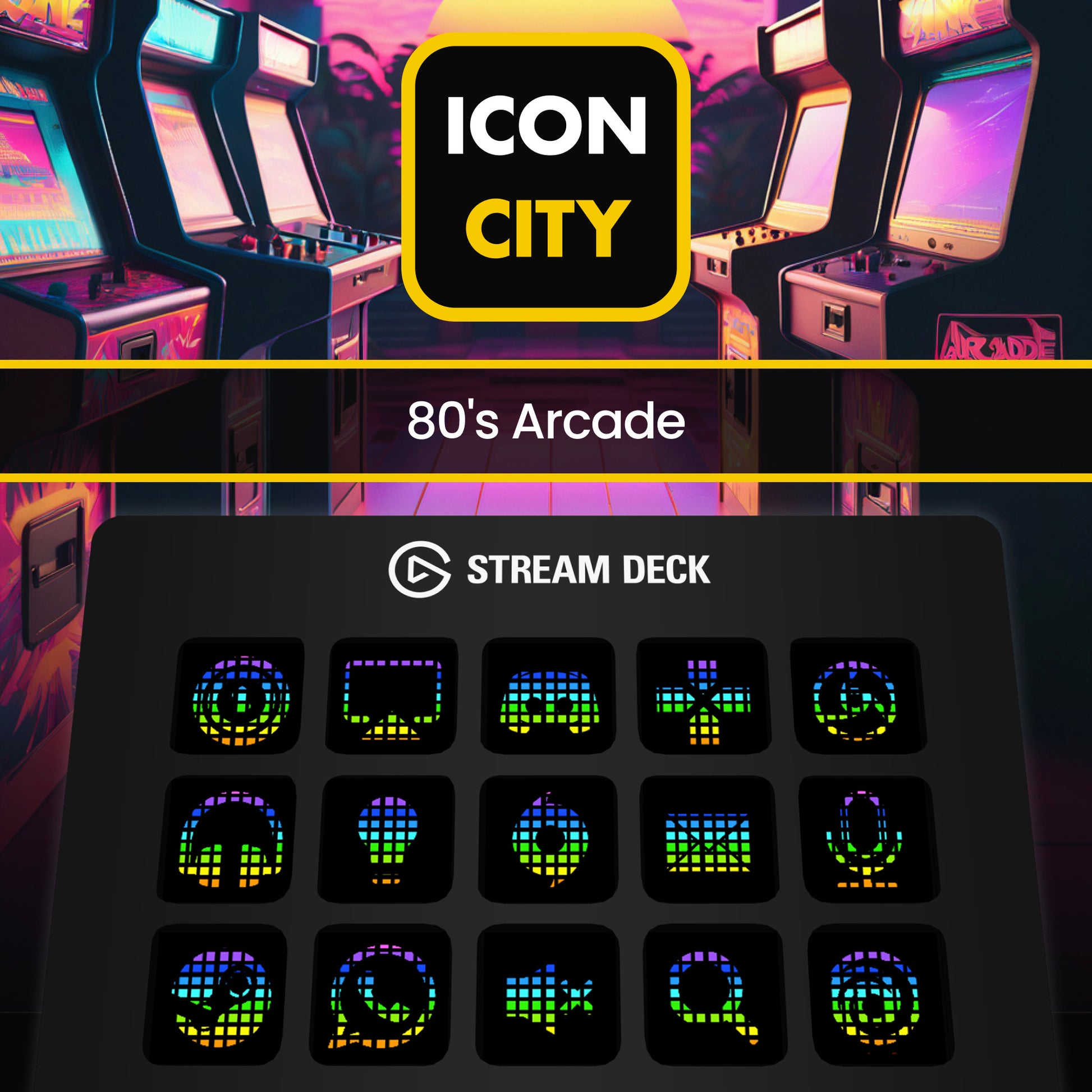 80's Arcade icon pack