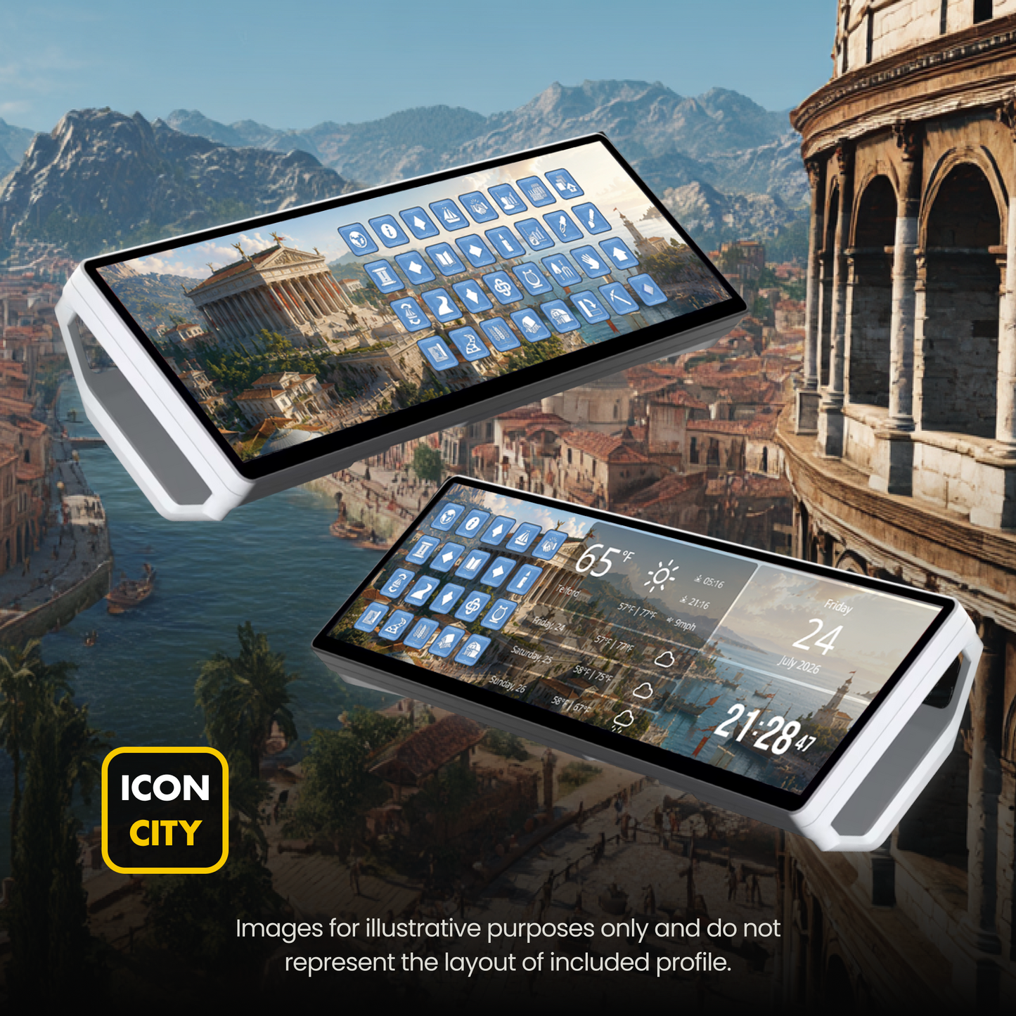 Made for Corsair Xeneon Edge - Small, Medium and Large Widgets