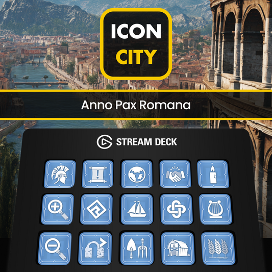 Anno_Pax_Romana  : Stream Deck icons bu iconcity.com