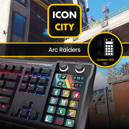 Arc Raiders - Corsair Galleon 100 SD Keyboard Icons and Profile