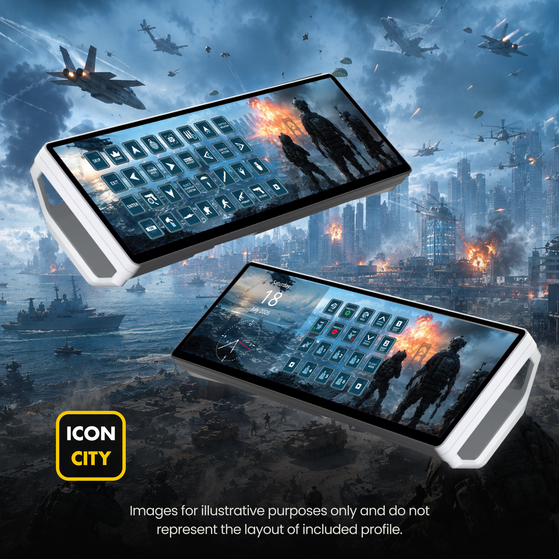 Battlefield 6 - Made for Corsair Xeneon Edge - Small, Medium and Large Widgets