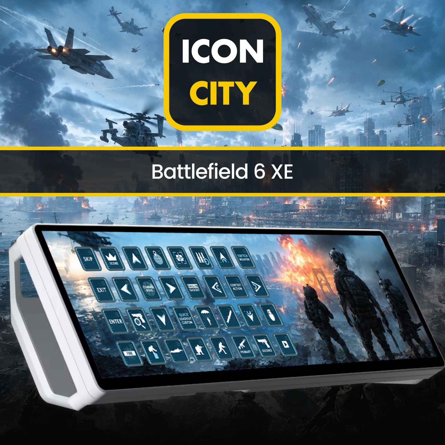 Battlefield 6 - Made for Corsair Xeneon Edge - Small, Medium and Large Widgets
