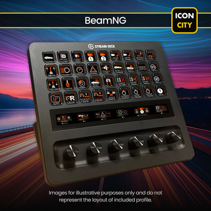 BeamNG for Stream Deck + XL from iConCity.com