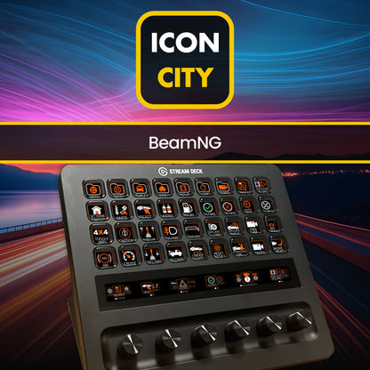 BeamNG for Stream Deck + XL from iConCity.com 