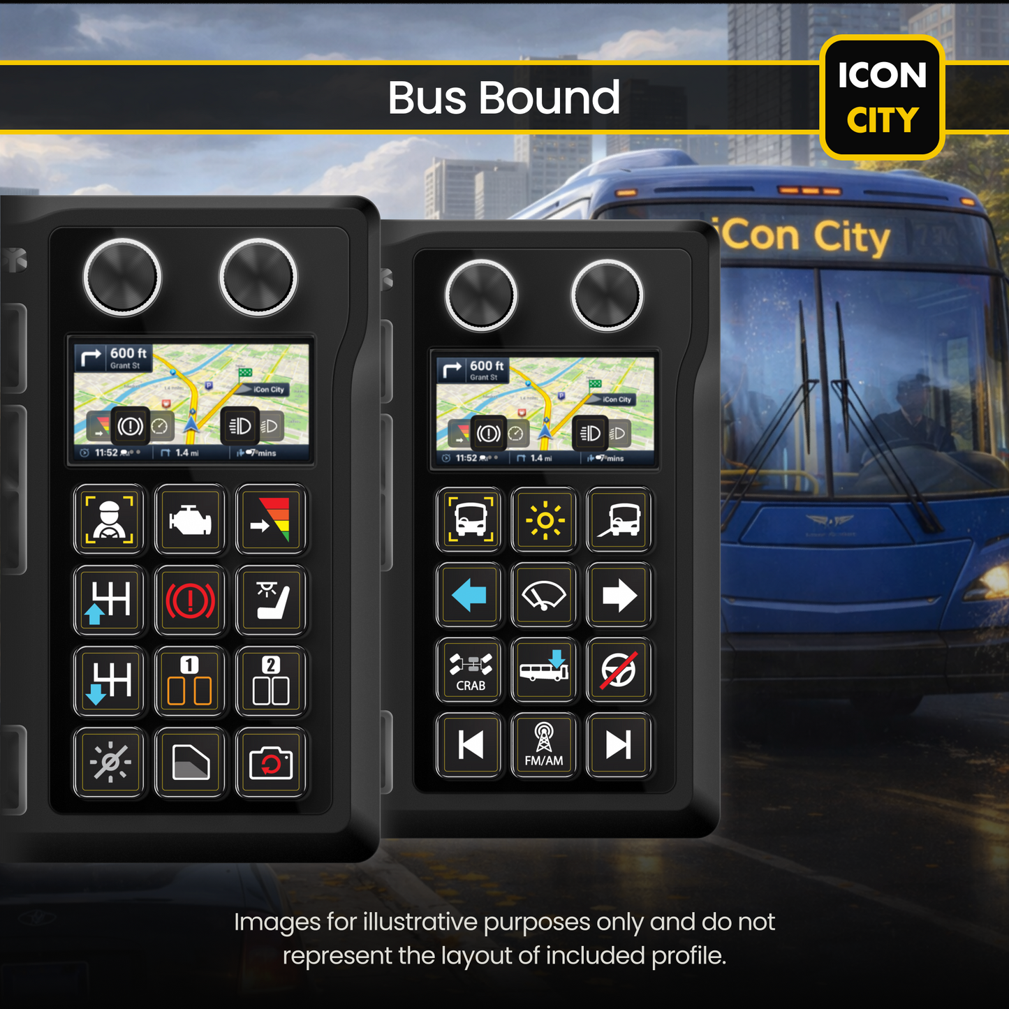 Bus Bound for Corsair Galleon Keyboard from iConCity.com 