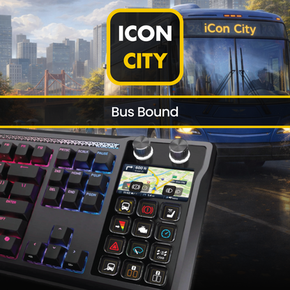 Bus Bound for Corsair Galleon Keyboard from iConCity.com 