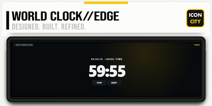 World Clock//EDGE XE