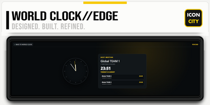 World Clock//EDGE XE