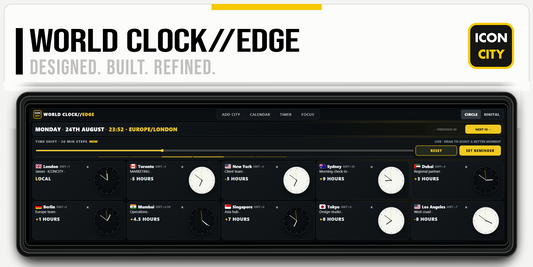 World Clock//EDGE XE