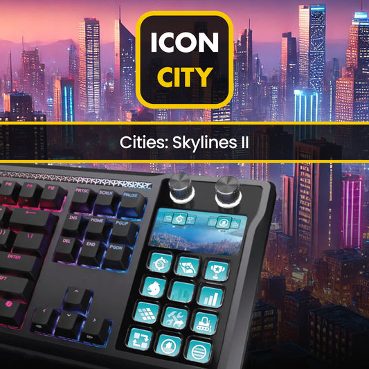 Cities Skylines II - Corsair Galleon Keyboard