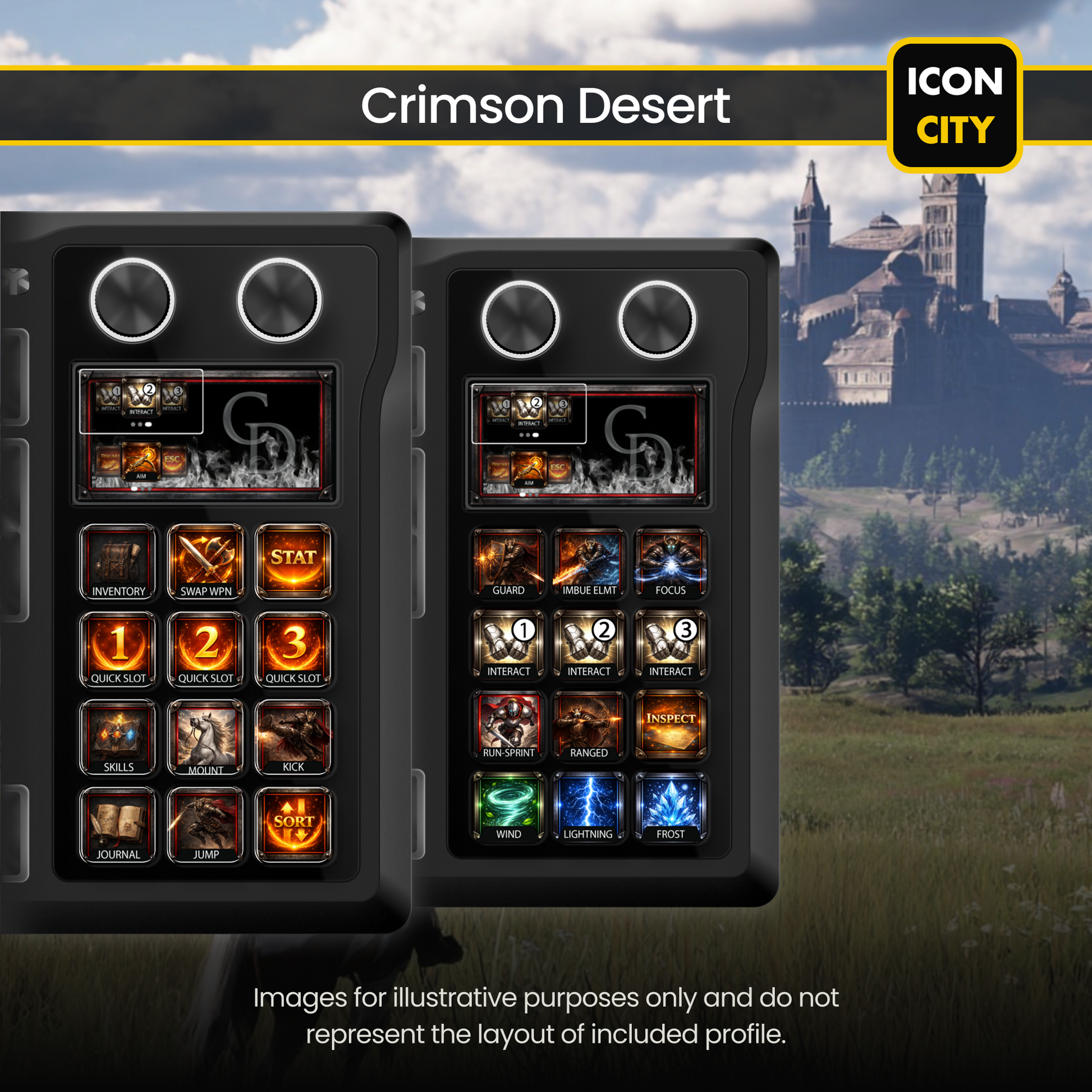 Crimson Desert - Corsair Galleon Keyboard by iConCity.com 
