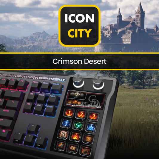 Crimson Desert - Corsair Galleon Keyboard by iConCity.com 