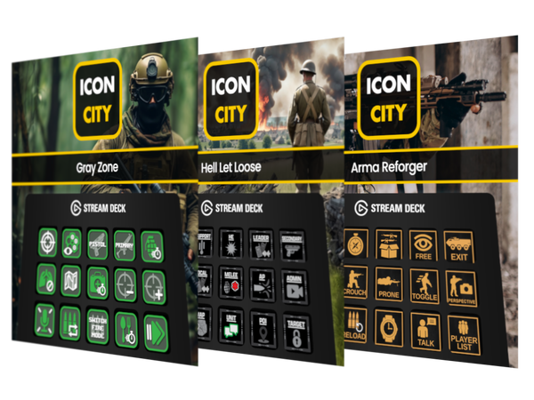 Elgato Stream Deck icons FPS collection