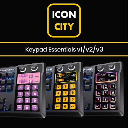 Corsair Galleon Keypad Pack 15 designs. from iConCity.com 