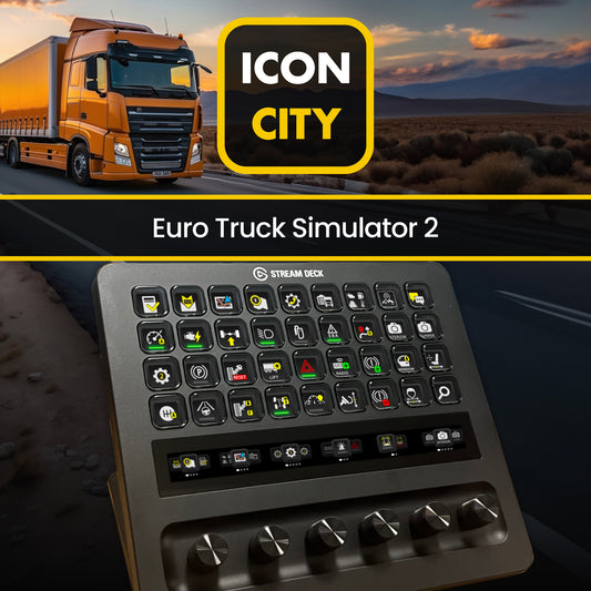 Euro-Truck-Simulator 2 + XL Stream Deck by iConCity.com 