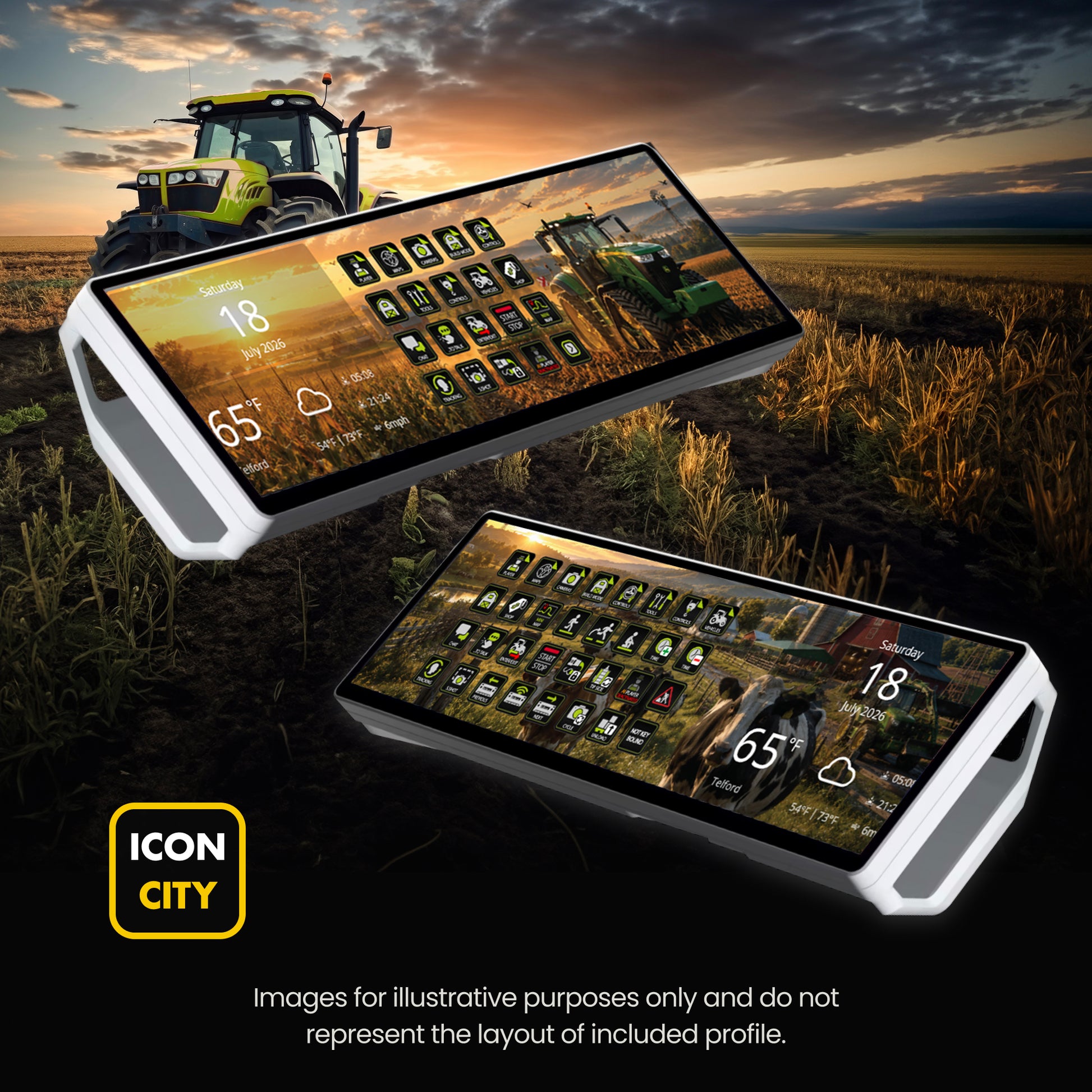 Made for Corsair Xeneon Edge - Small, Medium and Large Widgets