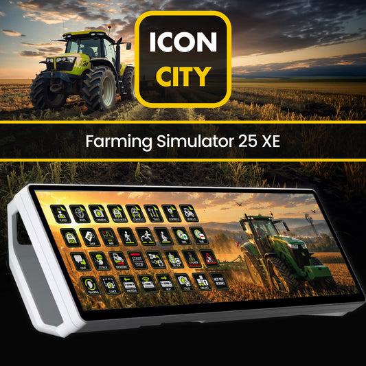 Farming-Simulator = 25 - Made for Corsair Xeneon Edge - Small, Medium and Large Widgets