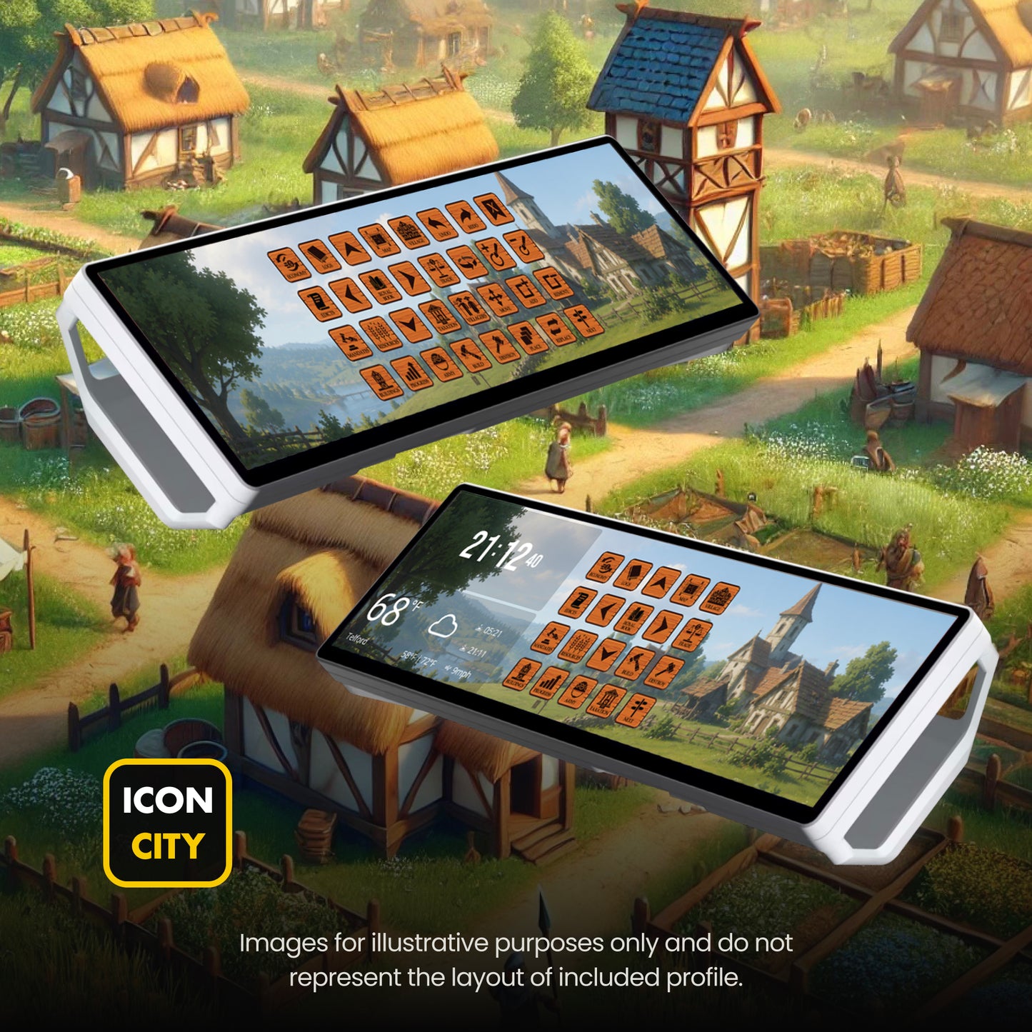 Foundation for Xeneon Edge by iConCity.com 