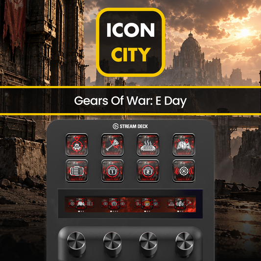 Gears Of War - E Day - Stream Deck iCons
