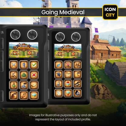 Going-Medieval for Corsair Galleon Keyboard by iConCity.com 