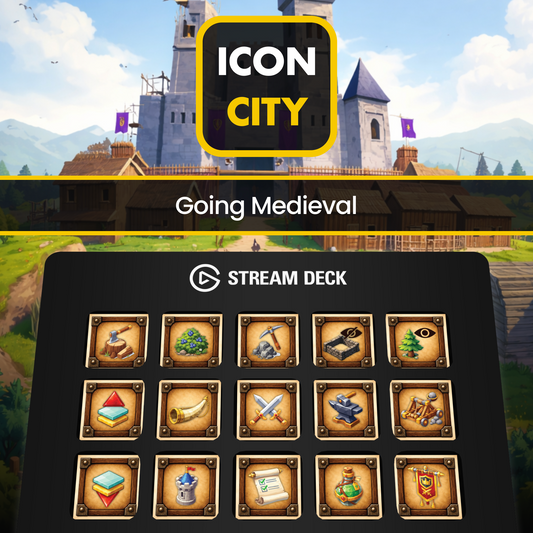 Going-Medieval for Elgato Stream Deck - icons and profile included