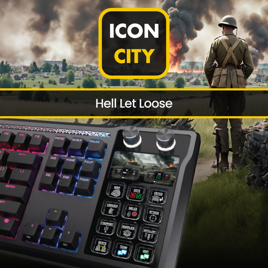 Hell Let Loose on Corsair Galleon Keyboard