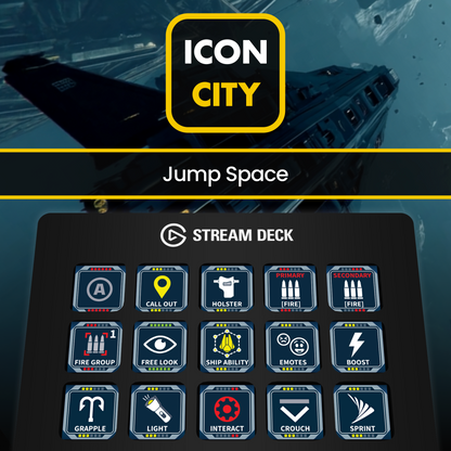 Jump Space image on Stream Deck