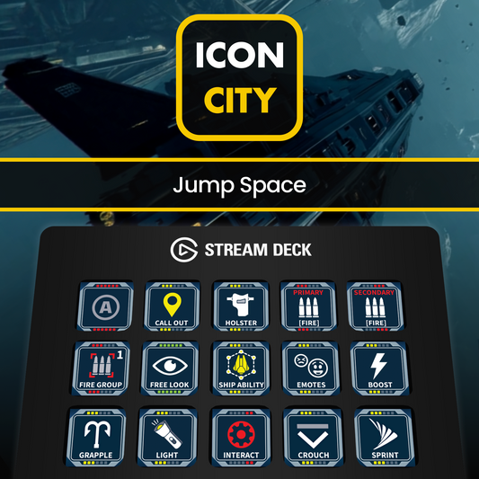 Jump Space image on Stream Deck