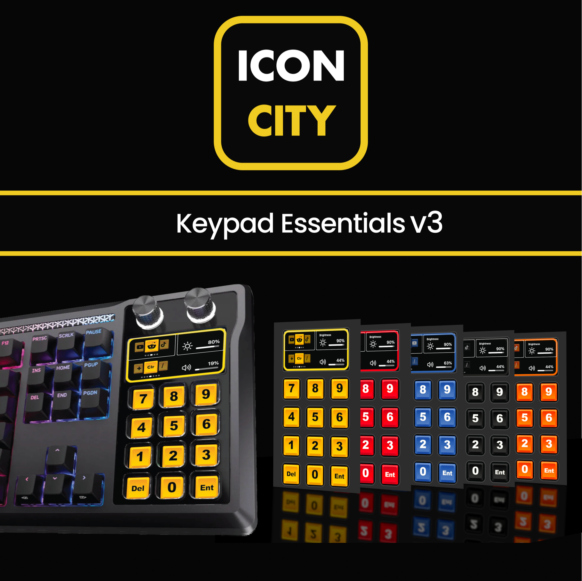 Corsair Galleon Keypad - V3 - iConCity.com - Keyboard icons