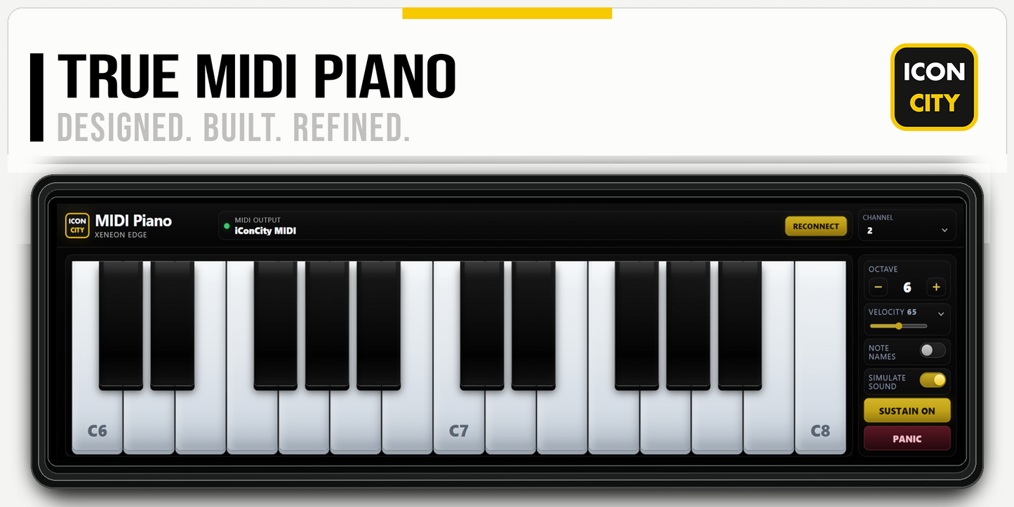 True Midi Piano XE