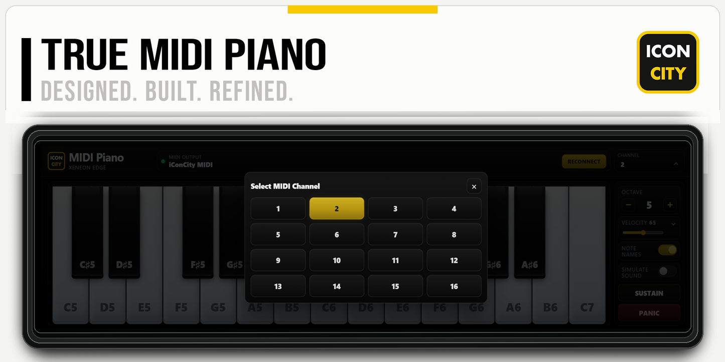 True Midi Piano XE