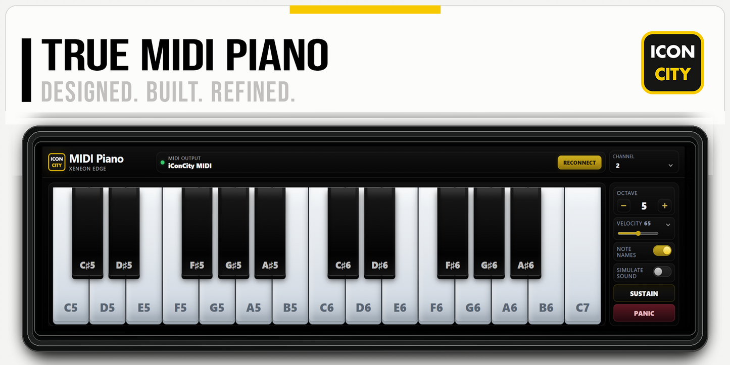 True Midi Piano XE