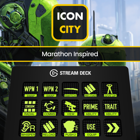 Marathon_Inspired Stream Deck icons and Profile