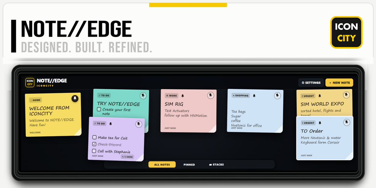 NOTE//EDGE XE