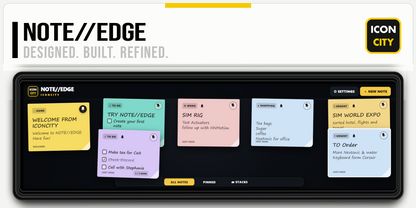NOTE//EDGE XE