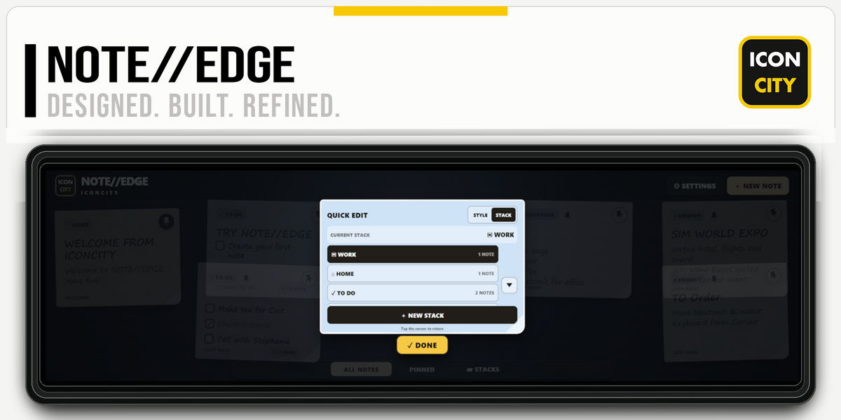 NOTE//EDGE XE