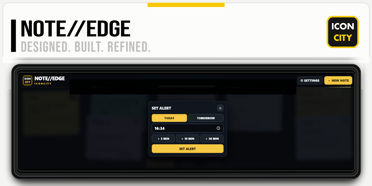NOTE//EDGE XE