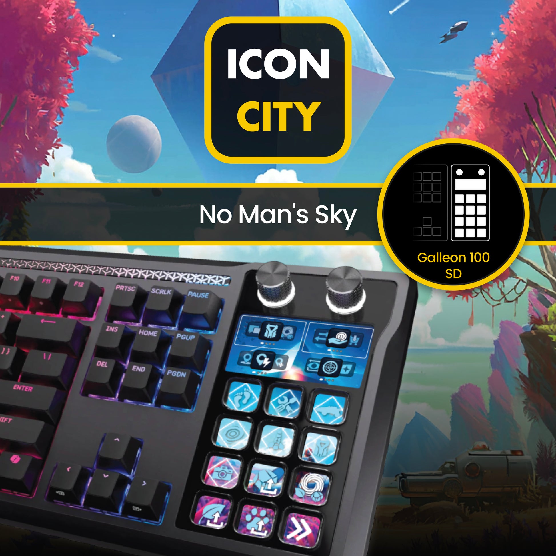 No Mans Sky - Corsair Galleon 100 SD Keyboard Edition - iConCity.com 