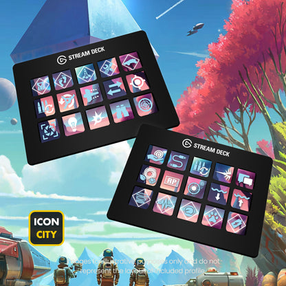No Mans Sky Stream Deck icons by iConCity
