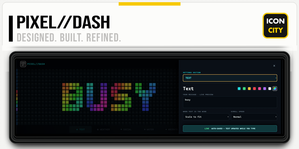 PIXEL DASH XE