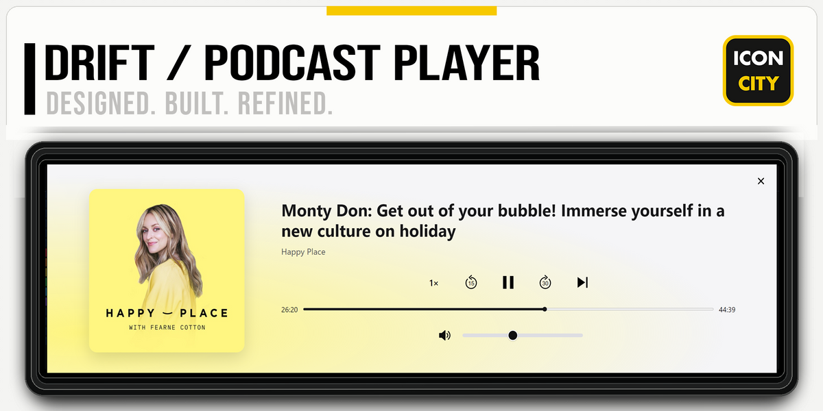 Drift - Podcast Player XE