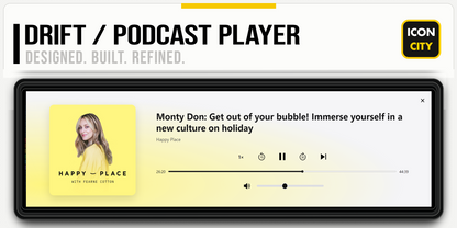 Drift - Podcast Player XE