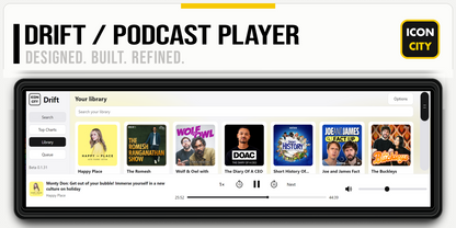 Drift - Podcast Player XE